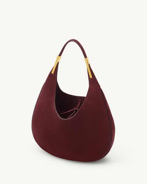 The Small Florence Hobo In Suede