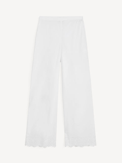 Gretana Pants With Lace Hem