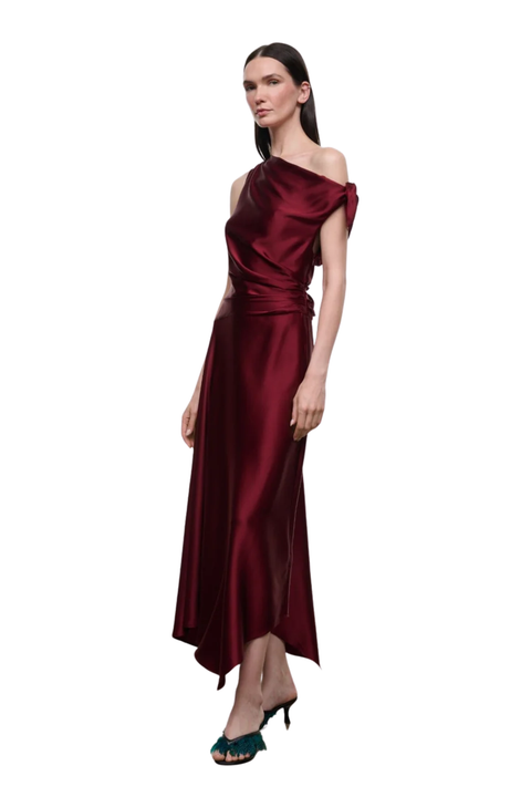 Portia Silk Dress Carmino
