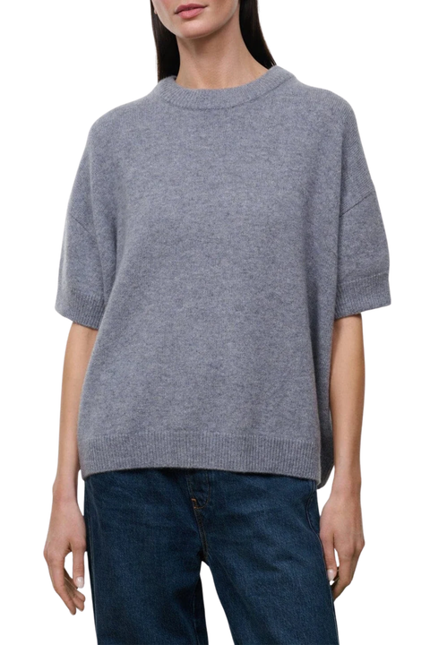 Sorrento Cashmere Sweater Ash
