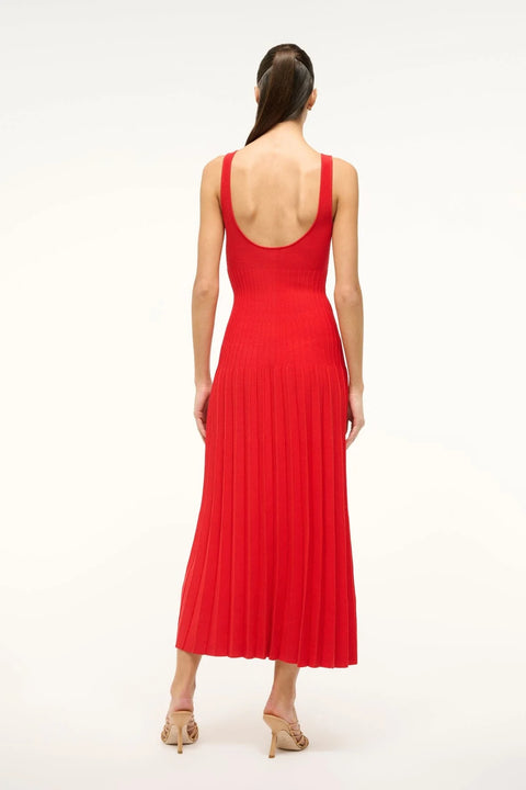 Ellison Dress Red Rose