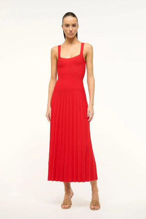 Ellison Dress Red Rose