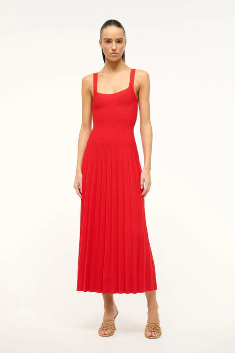 Ellison Dress Red Rose