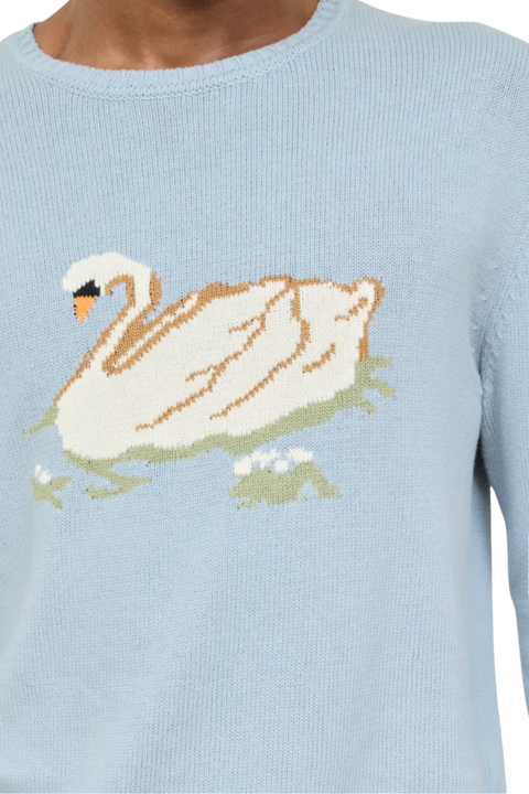 Millhouse Swan Intarsia Sweater