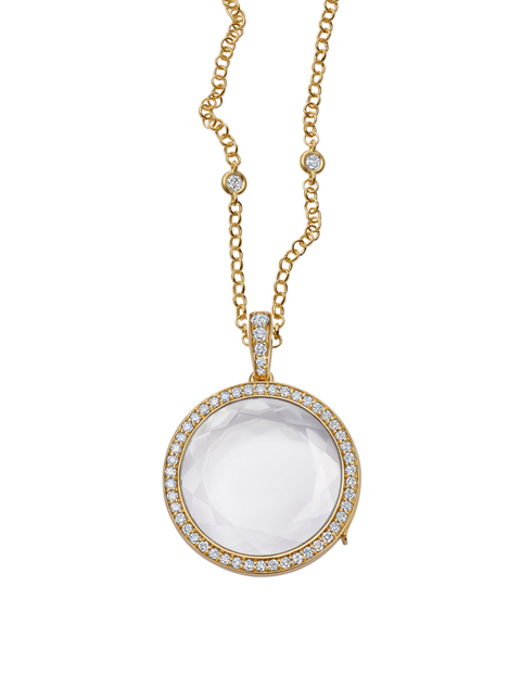 Heritage Pavé Round Locket
