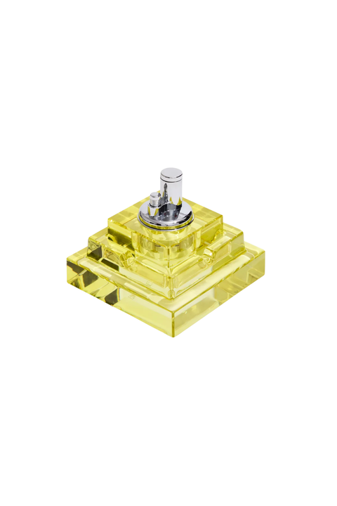 Square Glass Tabletop Lighter