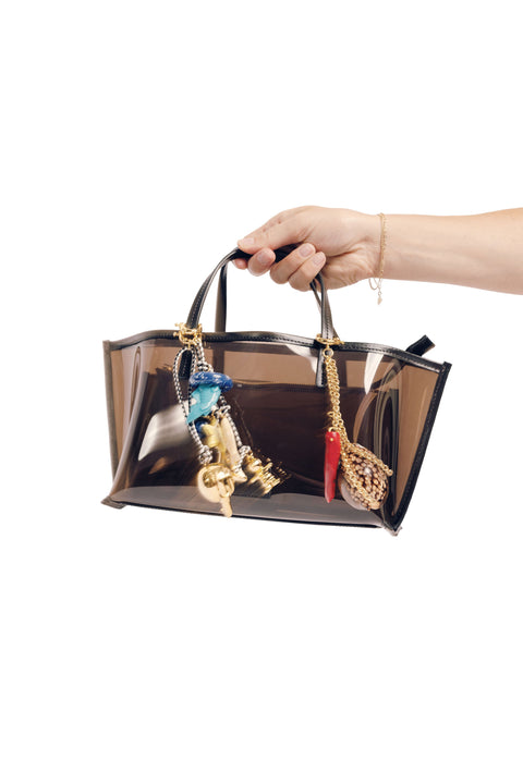 Keycharm With Shell, Coraile, And Chain