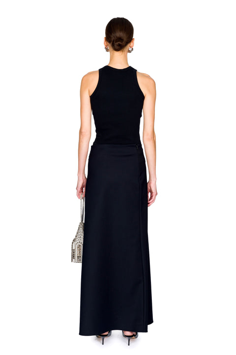 Washing Clip Rib Tank Top