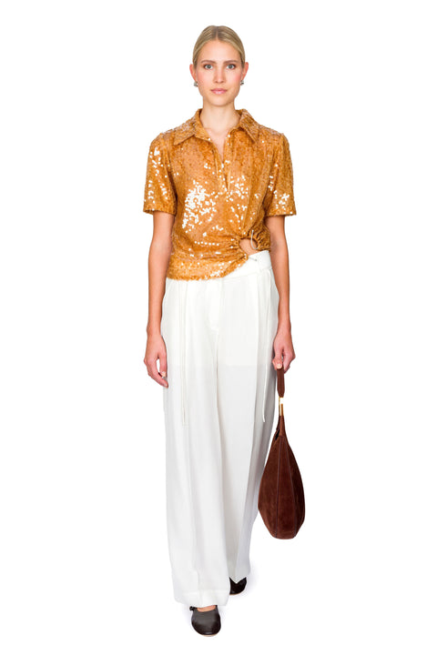 Illuminate Sequin Polo