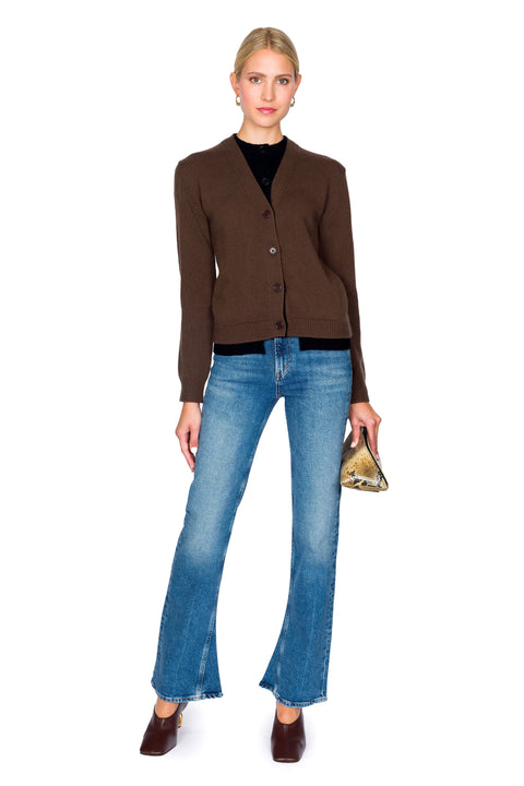 Stitch Chain Heel Pump