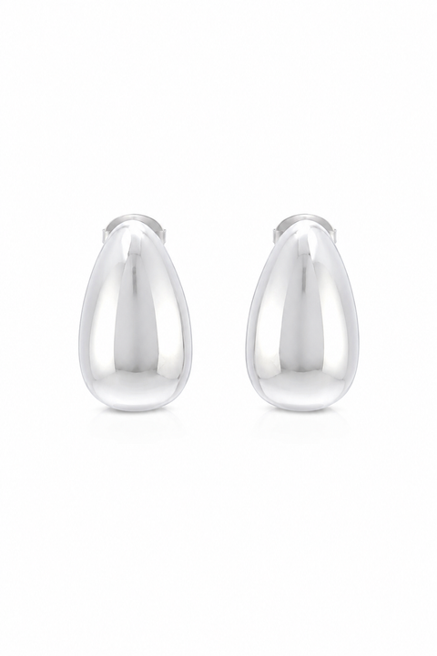Silver Clip On Earrings