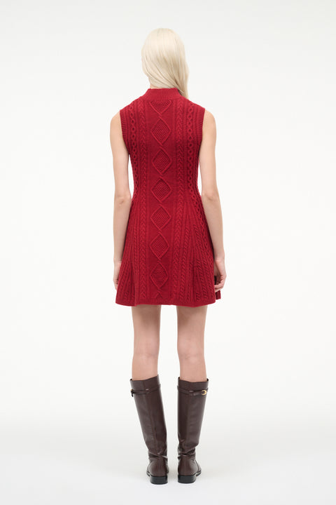 Charade Sweater Dress Rouge