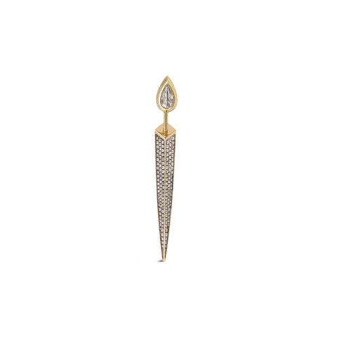 Tribal Pave Earring