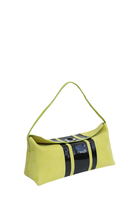 Doba Quartz Turnlock Motor Shoulder Bag
