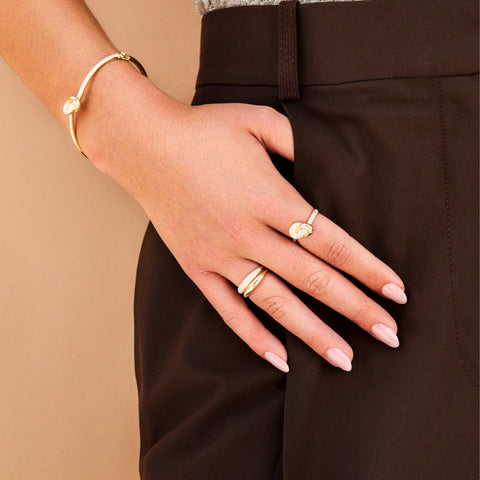 Diamond Dome Ring