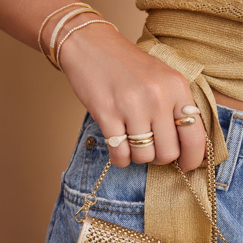 Diamond Dome Ring
