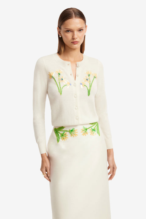 Claire Embellished Knit Cardigan