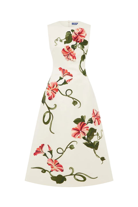 Cleo Applique Midi Dress