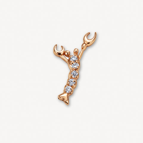 Diamond Lobster Charm