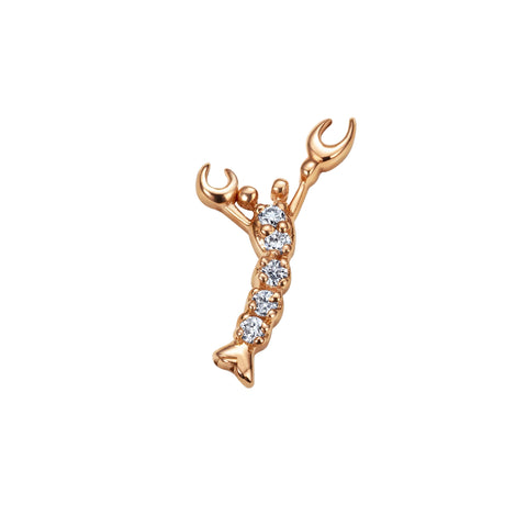 Diamond Lobster Charm