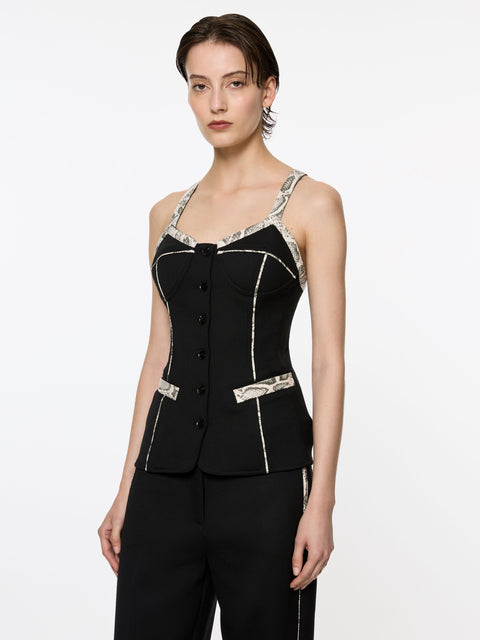 Python Piped Bodice