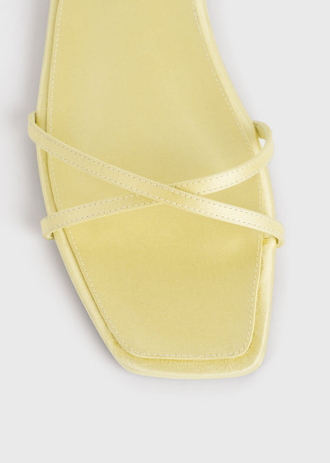 Satin Crossover Slides