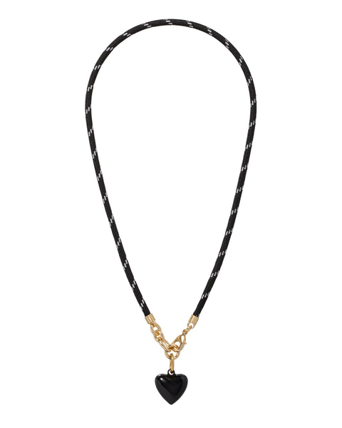 The Happy Cord Charm Necklace