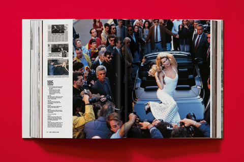 Inside page of coffee table book "Valentino: A Grand Italian Epic"