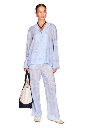 Monogram Cotton-Blend PJ Bottoms