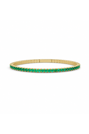 Flexible Emerald Bracelet