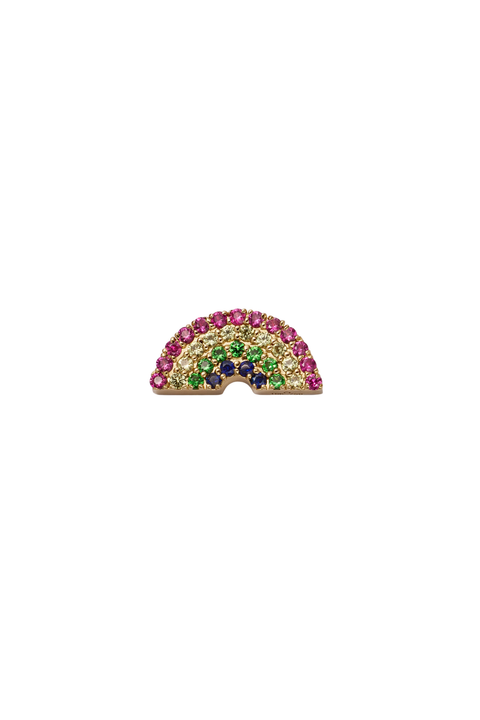 Sapphire Rainbow Charm