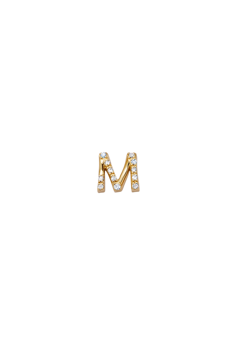 Diamond M Charm