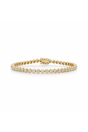 Round Diamond Tennis Bracelet
