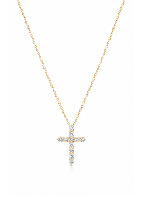 Diamond Cross Necklace