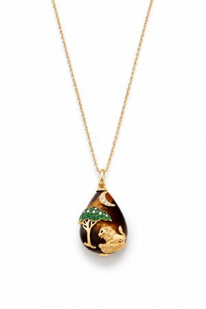 Lion Pendant Necklace