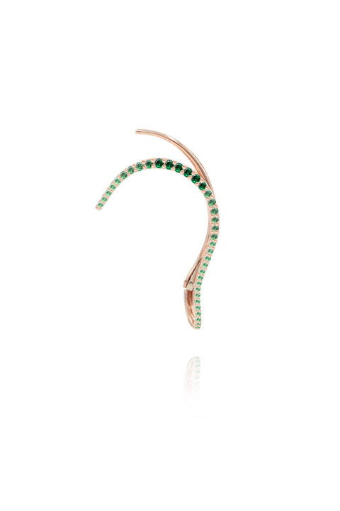 Emerald Queen Wave Ear Jewel