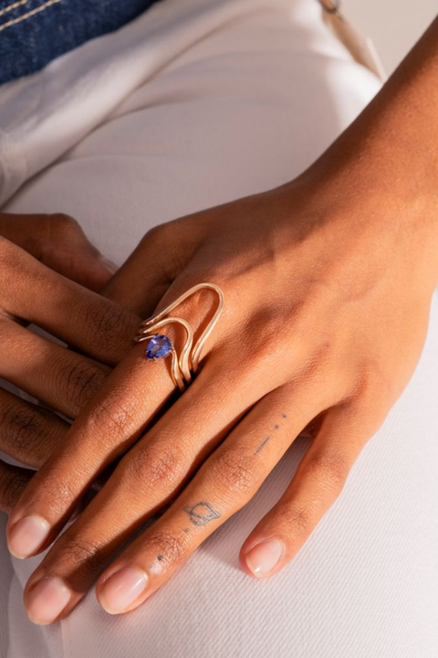 Radiant Rose Gold Ring