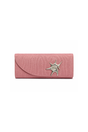 Moiré Diane Clutch