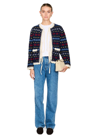 Preston Knit Tie Front Cardigan