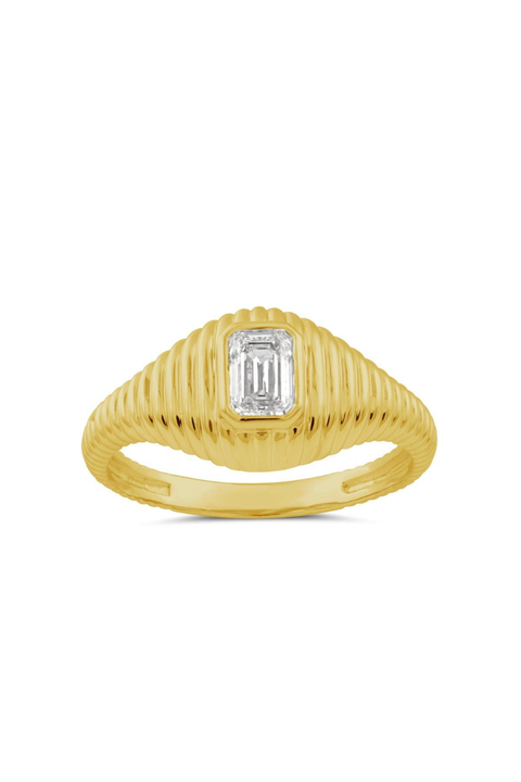 Maven Emerald Cut Diamond Ring