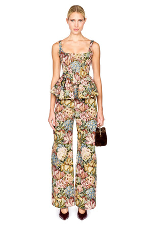 Brocade Boyfriend Trousers