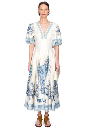 Villa Romantica Corset Midi Dress