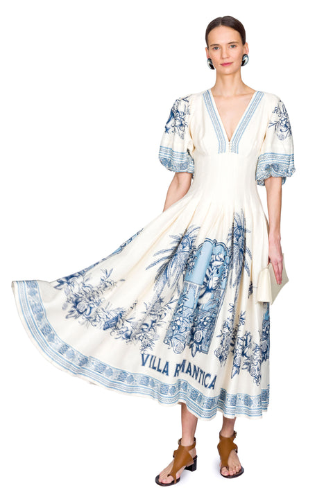 Villa Romantica Corset Midi Dress