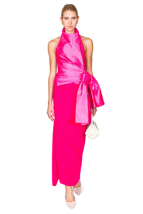 Silk Sarong Top