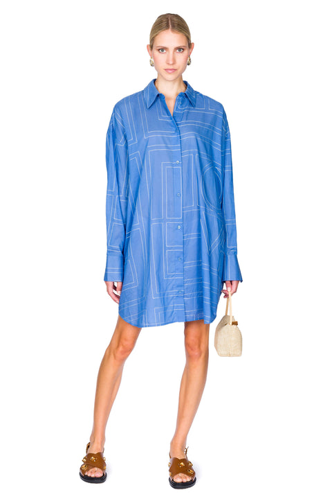 Long Sleeve Summer Shirt Dress