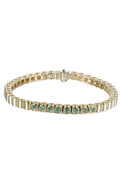 Tubbo Emerald Tennis Bracelet