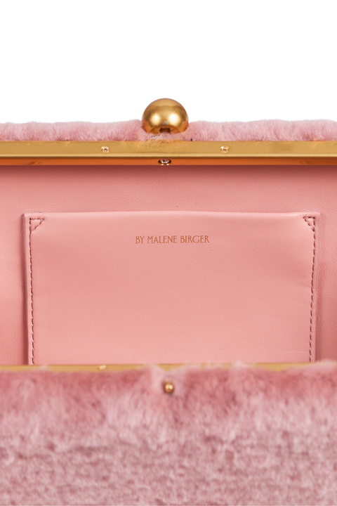 Ellon Shearling Clutch