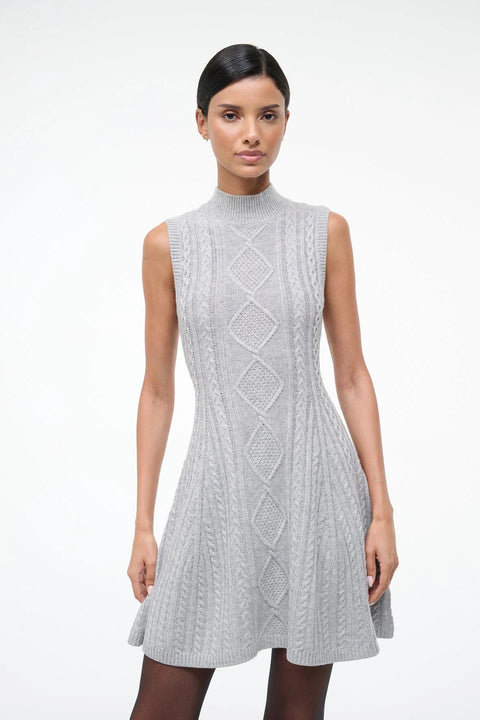 Charade Sweater Dress Heather Grey