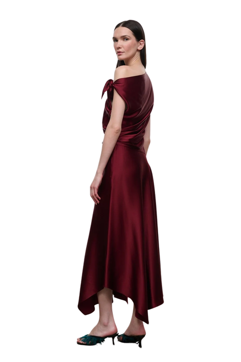 Portia Silk Dress Carmino