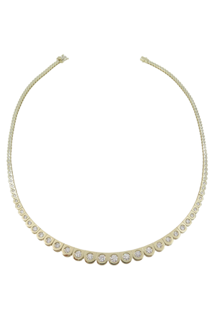 Leggo 2.0 Riviere Diamond Tennis Necklace